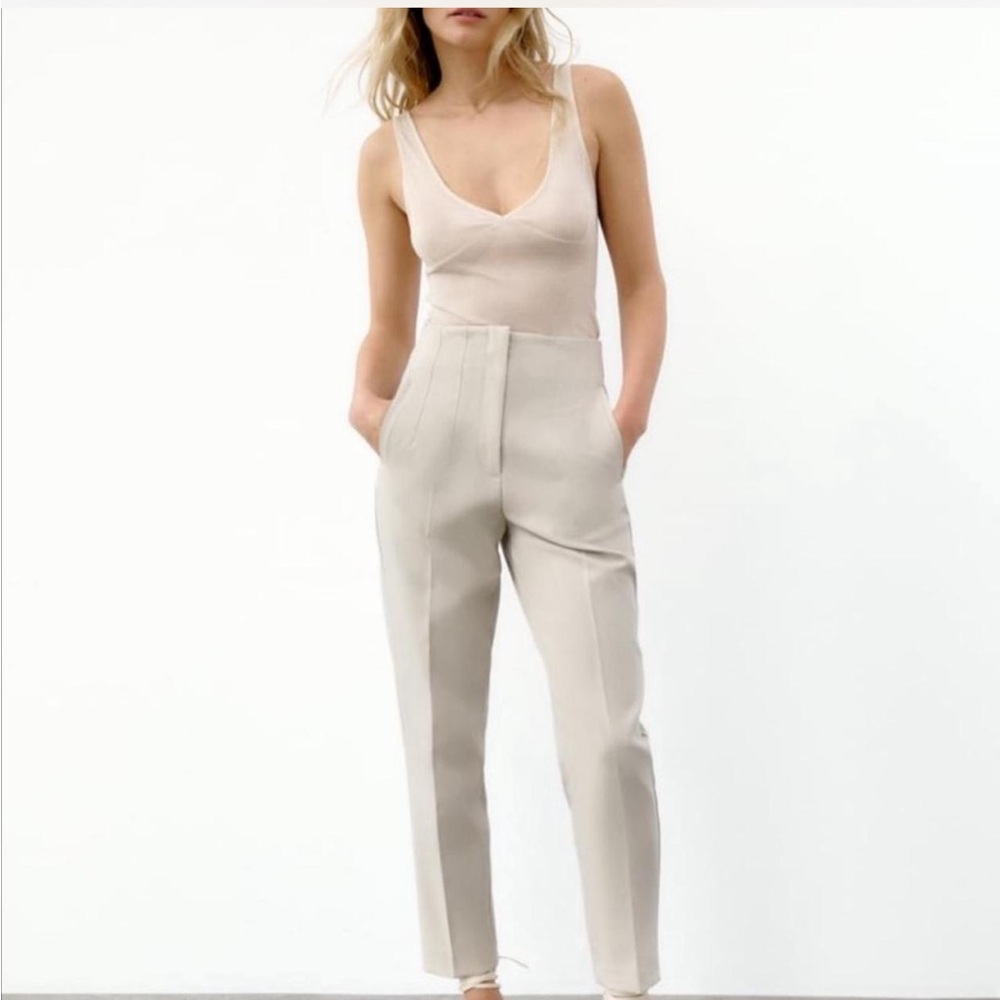 Zara High-Waisted elegant Pants